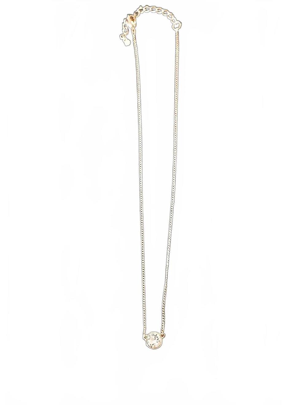GIVENCHY Crystal Rhinestone Choker Necklace  jeweled High End solitaire Vintage